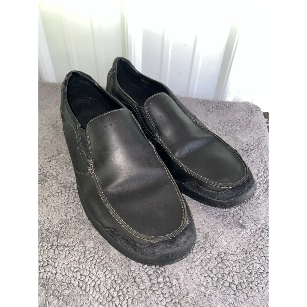 Timberland Earthkeepers Mt Kisco Loafers Mens Sz 14 Black Slip On Leather suede